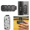 2 PCS TSA007 Zipper Luggage Locks, Suitable for Luggage,Backpacks, Handbags,