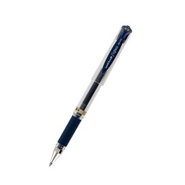 Uni-Ball Signo UM-153 Gel Ink Rollerball Pen, 1.0mm, Broad Point, Blue-Black Ink, Pack of 6