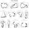 11PCS Construction Cookie Cutters Set, Excavator, Bulldozer, Dump Truck, Crane,