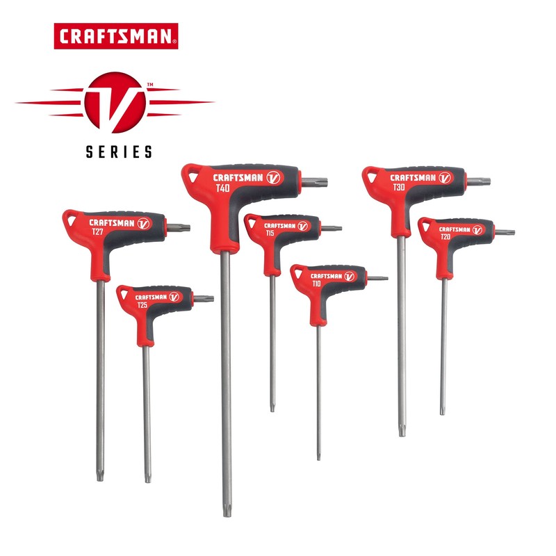 CRAFTSMAN V-SERIES Torx Key Set, 7 Piece (CMHT26163V)