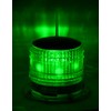 S8LS Green Steady-ON 2NM IP67 Solar LED Marina Dock Barge