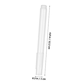 Gatuida 4Pcs White Chalk Markers Erasable Liquid Chalk Pens for Blackboard Glass Windows and Signs Quick Dry Wear Resistant Tips for Easy Cleanup and Versatile Use