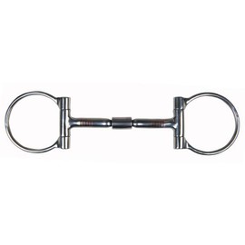 HKM Sports Equipment Western D-Ring Snaffle Billy Allen, 125 mm