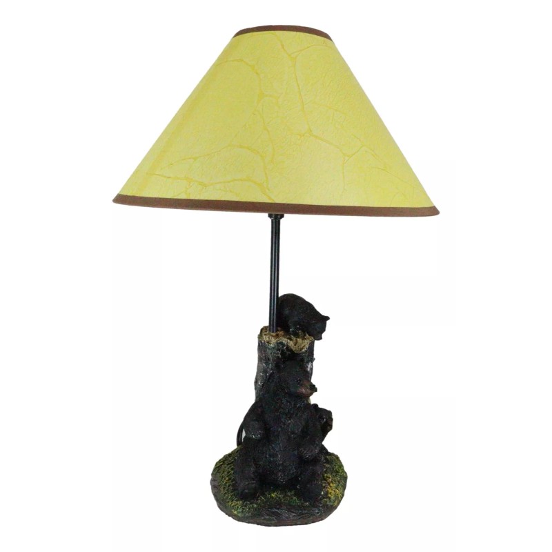 Ebros Gift Adorable Black Bear With Cubs Hide And Seek