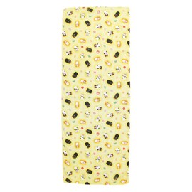 MIKURA Double Gauze Tenugui, Japanese Towel, Ohadani yasashii Gauze tenugui, Maneki-Neko, Lucky cat (Cream)