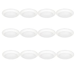 American Lighting QD6-30-WH - Quick Disc 6" White Flush Mount Ceiling Light - 3000K (12 Pack)
