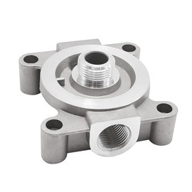 FB1311 Fuel Filter Base, Fuel Filter Water Separator Mounting Base Housing for Filter FF104 FF105 FF105C FF105D FF213 FS1000 FS1212 FS1242 BF948 BF957 (Billet Aluminum)