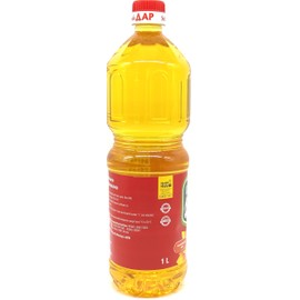 Schedryi Dar Fragrant Unrefined Sunflower Oil Cold Pressed Higher Grade 31.1 fl oz / 920 g (1 Pack)