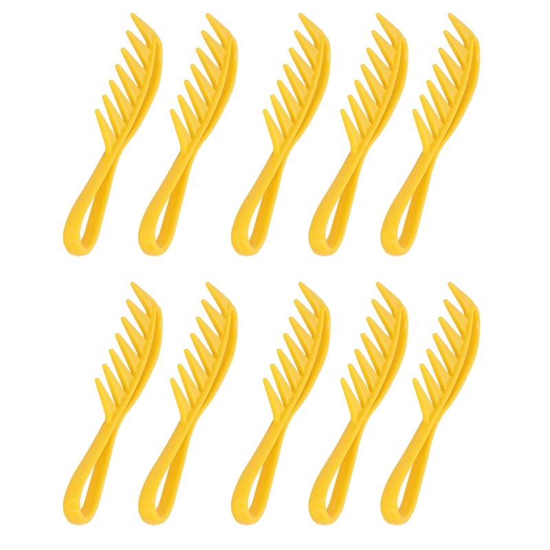 10pcs Wide Tooth Comb Large Texture Combs Wide Tooth Curl
