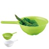 Asbel 4321 Single Hand Colander 21 Type "N Pose" White