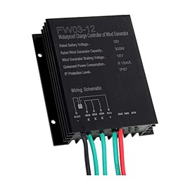 300W 12V Waterproof wind charge controller/regulator for 12V wind turbines/generators up to 300 watts