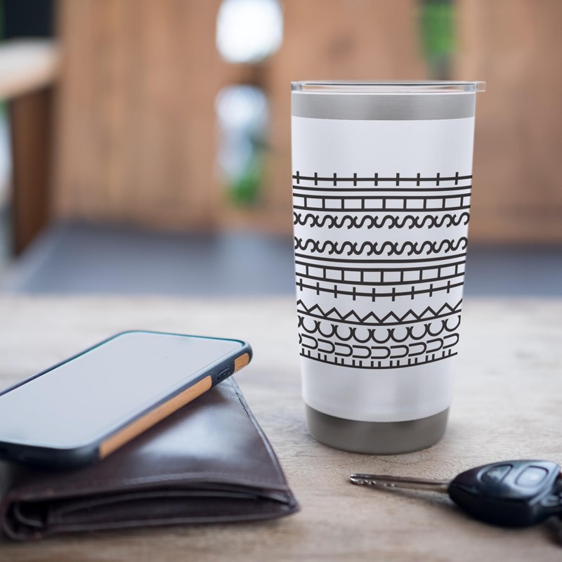 Hidden Message Stainless Steel Insulated Tumbler