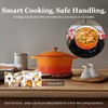 Overmont Enameled Cast Iron Dutch Oven - 7QT Pot with