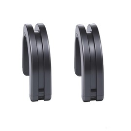 Harley Luggage Rack Side Plate mounting Bracket Grommet Fits for Harley Touring Sissy Bar Backrest 1987-2024, Part for 52682-09, (Black#2)