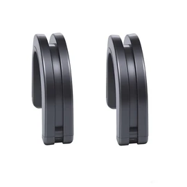 Harley Luggage Rack Side Plate mounting Bracket Grommet Fits for Harley Touring Sissy Bar Backrest 1987-2024, Part for 52682-09, (Black#2)