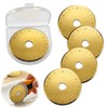 5PCS Rotary Cutter Blades 45mm Replacement Fabric Cutter Wheel