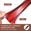 Slimline Cabinet Door Edge Protector, 3/4" Self Adhesive Peel and