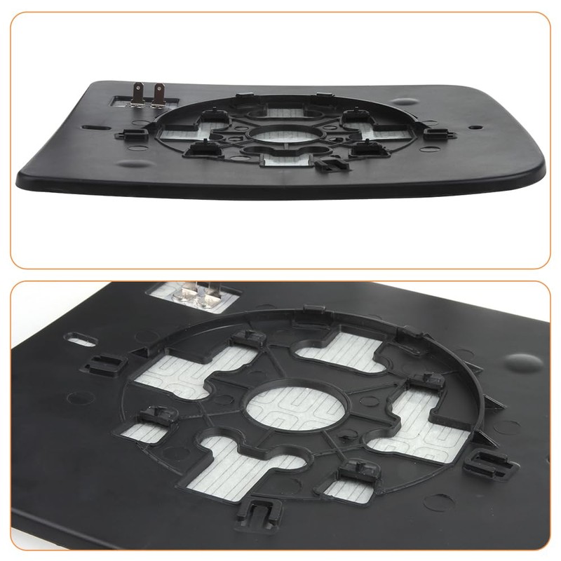 Senzeal Passenger Side Tow Mirror Glass Heated Tow Mirror Replacement