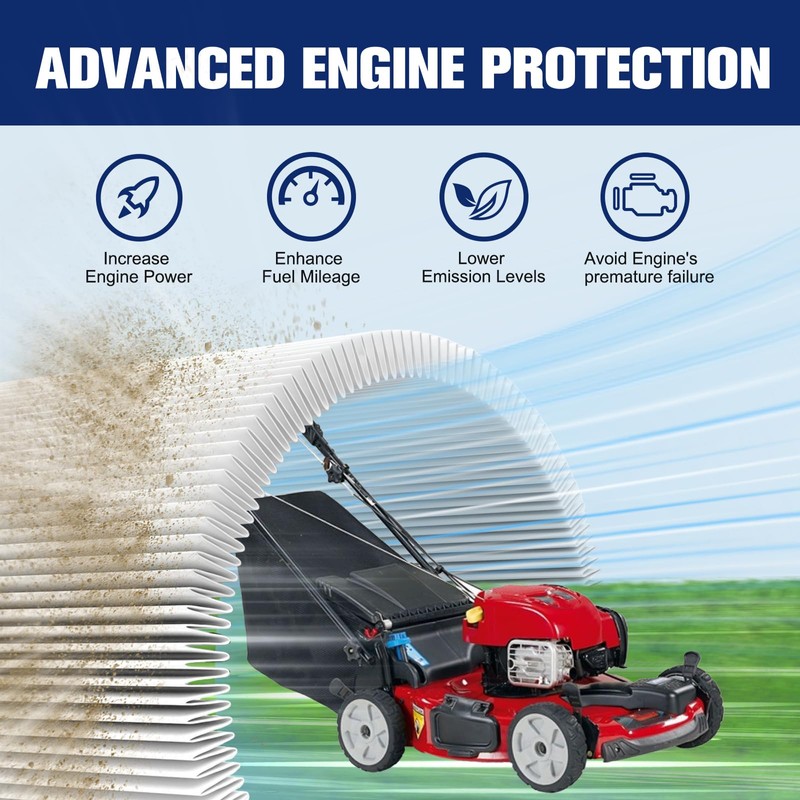 Powtol 36905 Air Filter for Toro Recycler 22 GTS 6.5HP