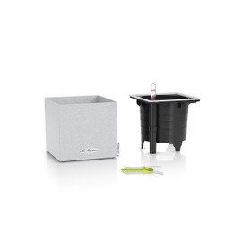 Lechuza Canto Stone 14 All-in-One Set Quartz White 13477