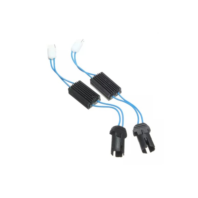 Car Passion 2 x Coppia Resistenze Lampadine Led T10 W5W