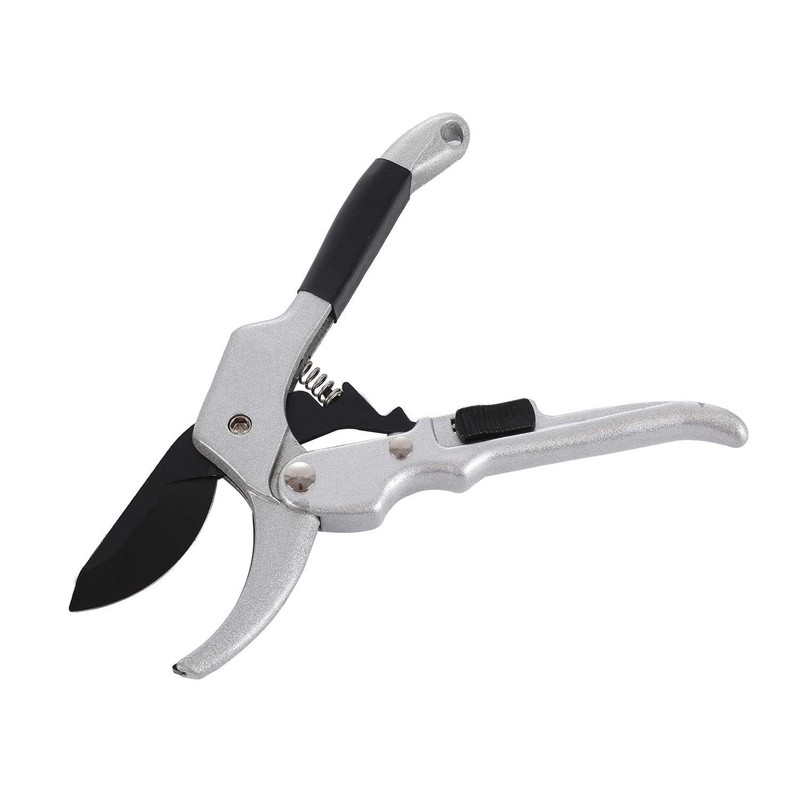 LINZI Secateurs, Professional Ratchet Anvil Pruning Shears 200mm with Extra