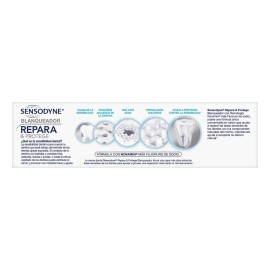 Crema Dental Sensodyne Repara & Protege Blanqueador 100g