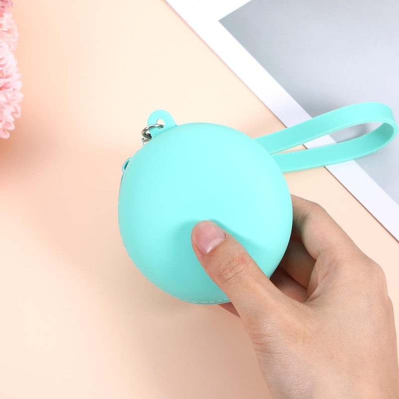 Green Silicone Nipple Shield Case, Silver Nursing Cups Case, Portable