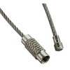 Key Holder Wire Ring Approximately 15 cm 10-Piece Set Screw-Type