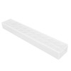 Acrylic Flower Vase Rectangular Long Clear Floral Centerpiece Votive Box
