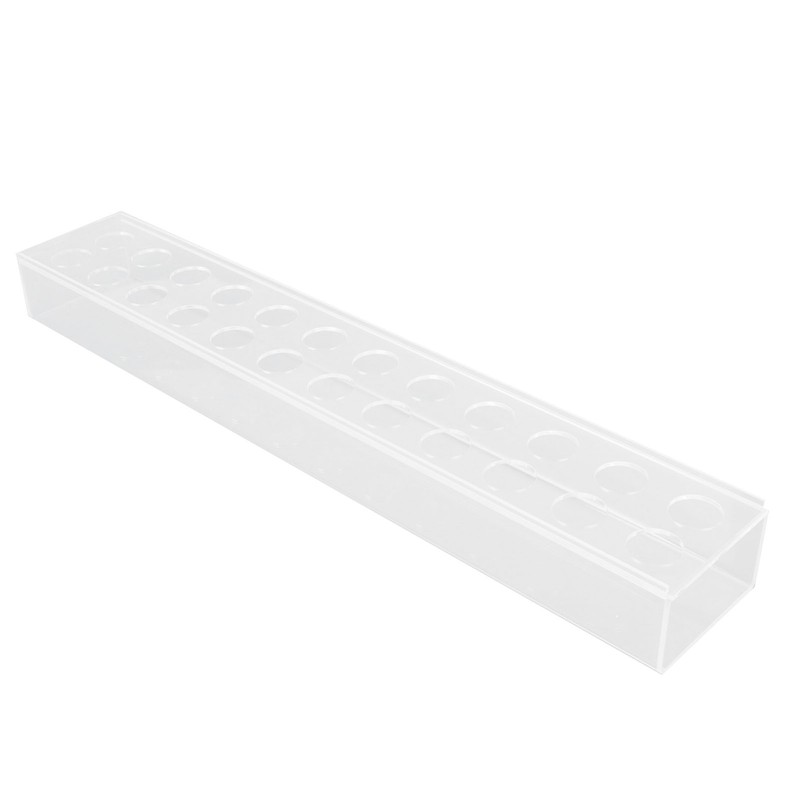 Acrylic Flower Vase Rectangular Long Clear Floral Centerpiece Votive Box