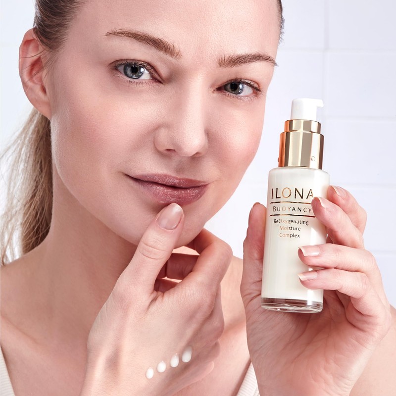 ILONA Buoyancy Re-Oxygenating Moisture Complex | Oxygen Face Moisturizer |