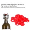 25PCS Silicone Rubber Gaskets Washer, Water Bottle Top Lid Gasket