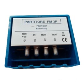 Vsnetwork DTTT Terrestrial Antennas 1 Input / 3 Outputs for 3 TVs