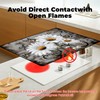 Silicone Glass Stove Top Cover- Mat for Electric Stove Protector