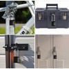 Padlocks with Code, 4 Digit Combination Padlock Ooutdoor, Weatherproof Heavy