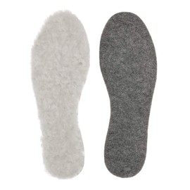 Lamb Fur – Felt Insole Insoles Shoe Sole Fur Insert - Yellow -