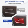 PDKLIN for F150 Glove Box Latch Handle Cover Trim Compatible