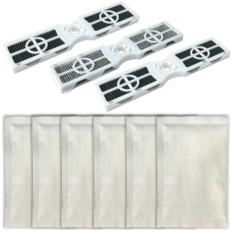 Beaufan 3 PCS PureAir AF-2 ‎(FRGPAAF2) Refrigerator Air Filter and