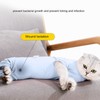 Cat Recovery Suit Prevent Licking Wounds Professional Pet Breathable Surgery