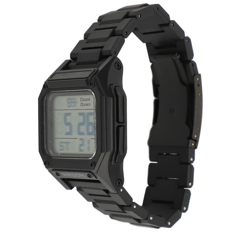 Digital Watch 50m Waterproof Backlit Display Electronic Watch with Alarm