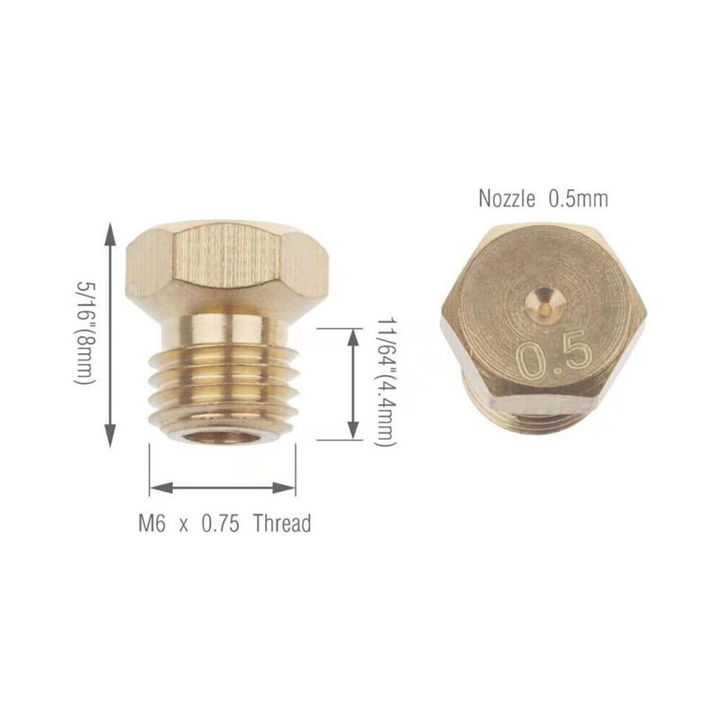 5PCS Burner Gas Natural Gas Hob LPG Conversion Kit Jets