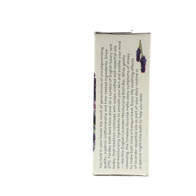Yardley Bath Bars English Lavender 8oz