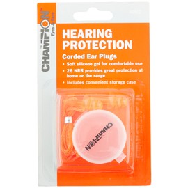 Champion Gel Corded Ear Plugs with Case