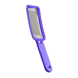 Baluue 2pcs Stainless Steel Foot File Scraper Dead Skin Remover Foot Exfoliator Callus Pedicure Tool Random Color