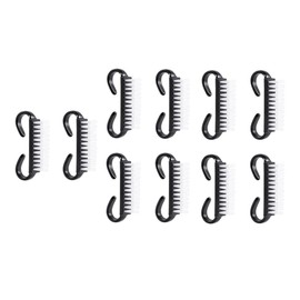 Outanaya 10pcs Compact Nail Dust Brush Durable Nail Art Tools for Manicure Lovers Fingernail Cleaning Brushes for Easy Use and Dust Removal