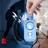 Cute Bear Portable Personal Alarm Keychain - Girlfriend Gift (Random Color) Personal Alarm (Blue)