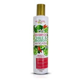 Shampoo Fortalecedor Chile Bergamota Anticaída 300ml Nekane