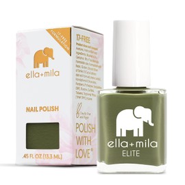 ella+mila Professional Nail Polish - Quick Dry Nail Polish - Long-Lasting & Chip-Resistant Nail Polish (Elite Collection B - Paradise Isle - 0.45 fl oz each)