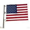 American Flag and Pole Set Compatible with Jeep JK Series